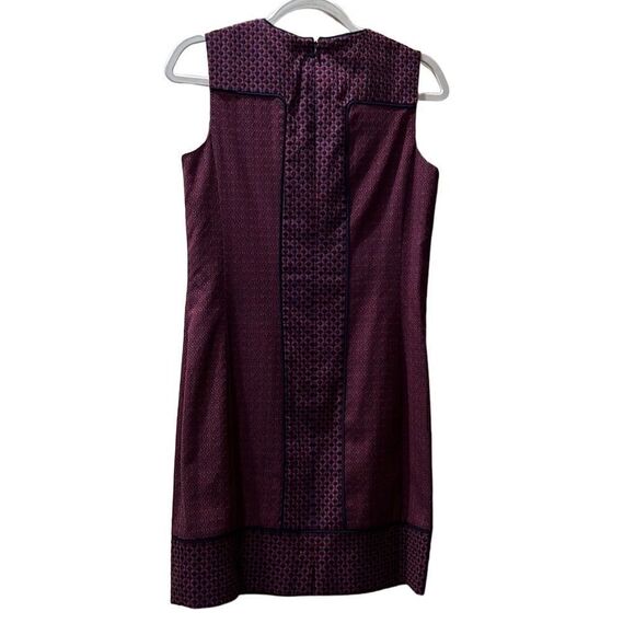 Etcetera Women’s 4 Sleeveless Navy Red Purple Evening Office wedding Guest Dress - Picture 6 of 12